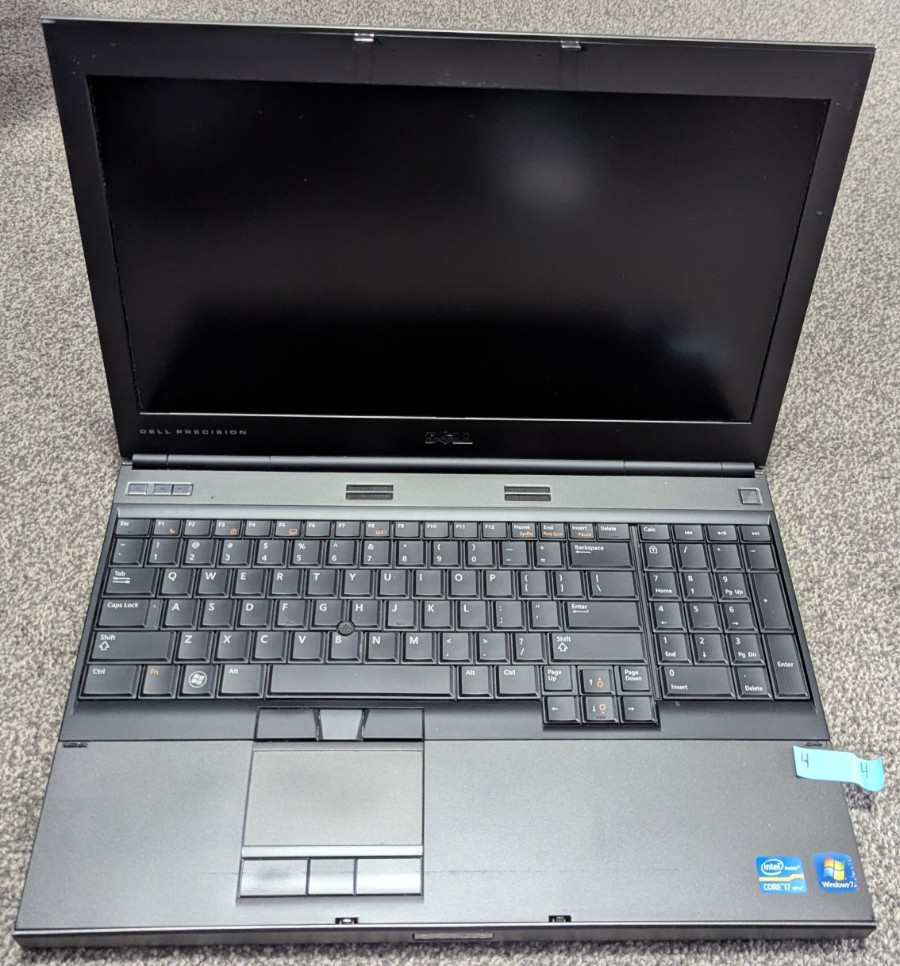 Dell Precision M4600 Quad Core i7-2720QM 2.2ghz 240gb SSD 8gb RAM Win11 Pro #4