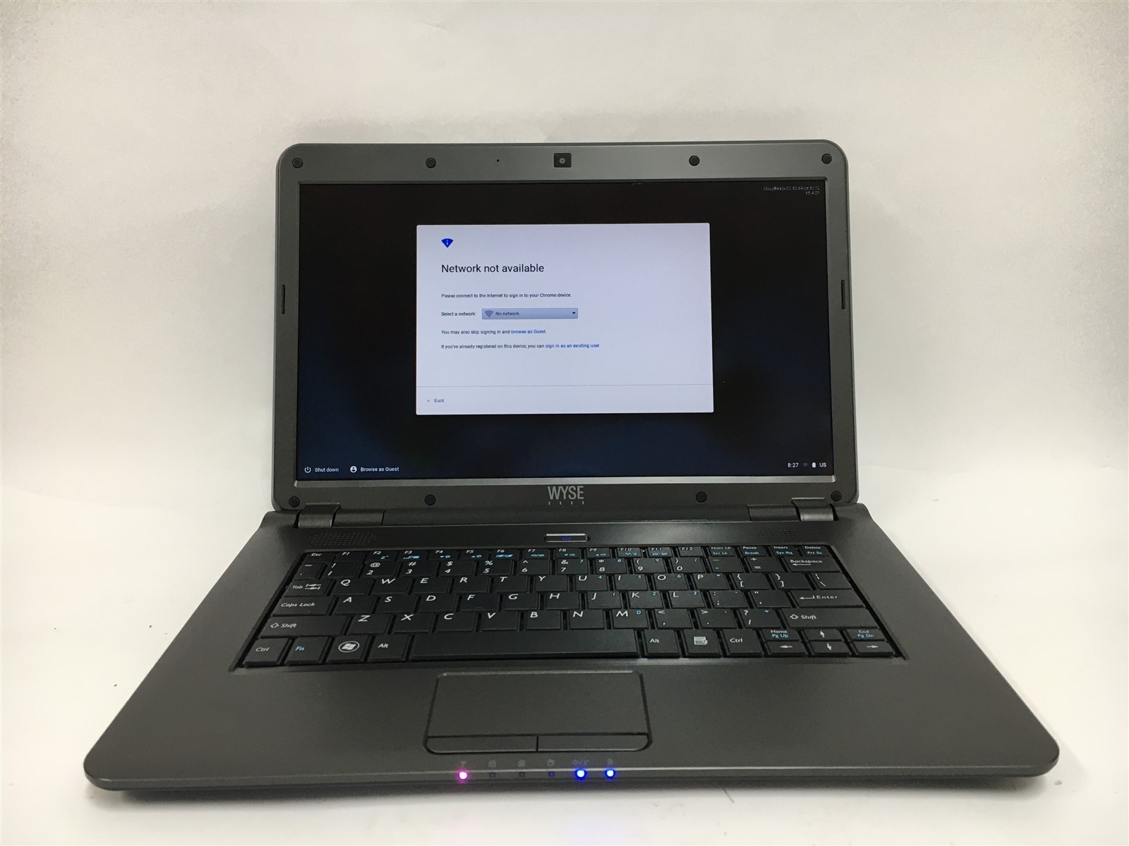 WYSE Xn0m Laptop AMD G-T56N 1.65GHz 4GB RAM 8GB SSD Chrome OS 14″