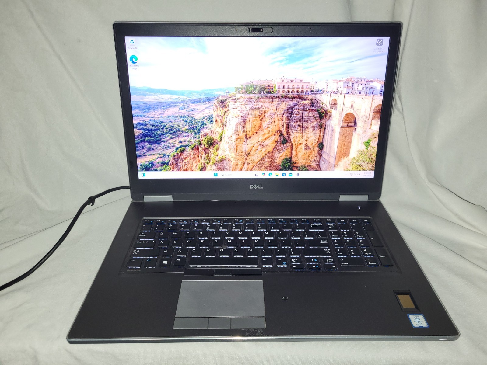 Dell Precision 7740 i7 9850H 2.60GHz 16GB 256 SSD Quadro RTX 5000 w/Win 11