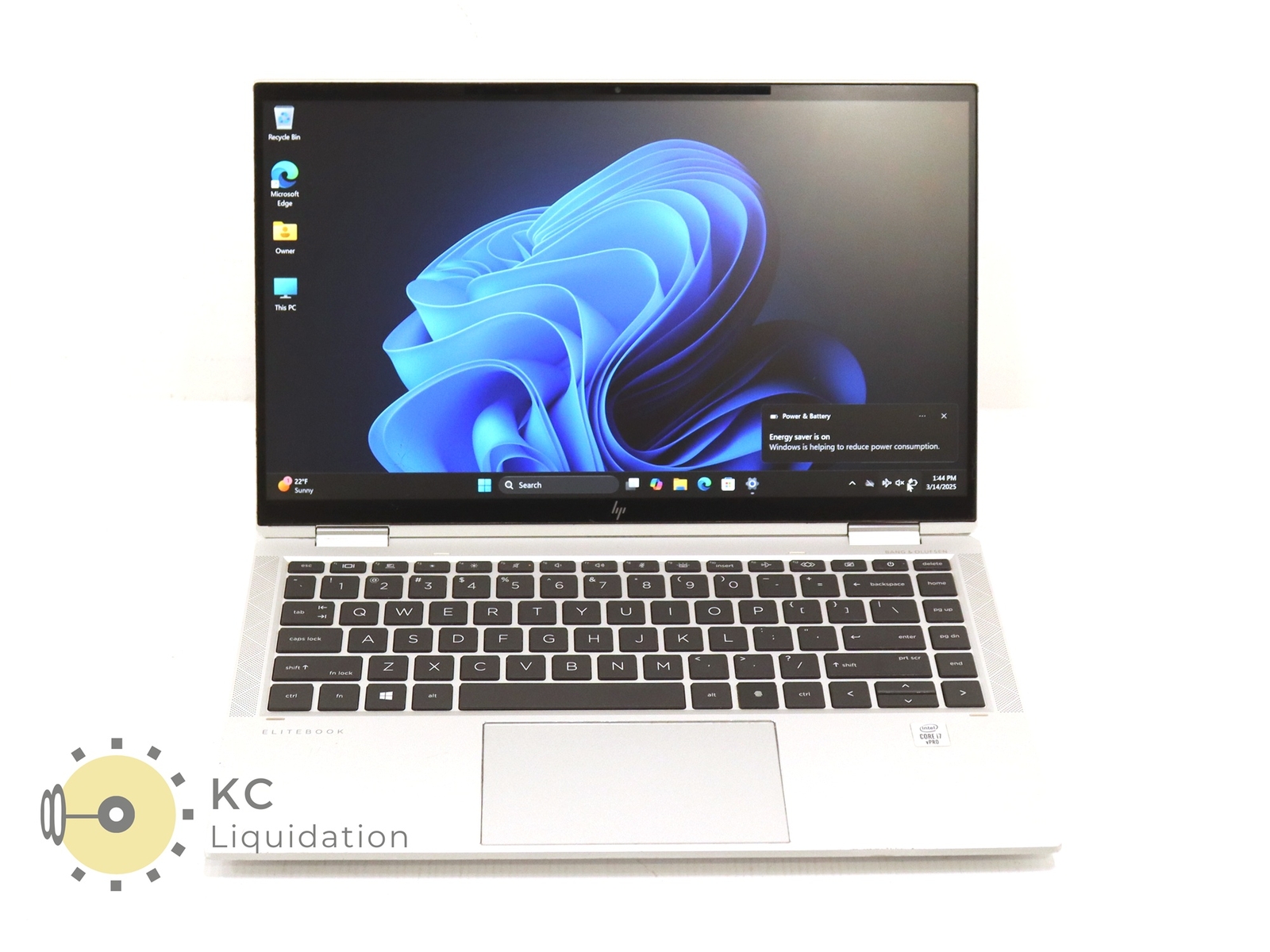 HP EliteBook X360 1040 G7 i7-0610U 16GB 256GB NVMe Windows 11 Pro – Cracked LCD