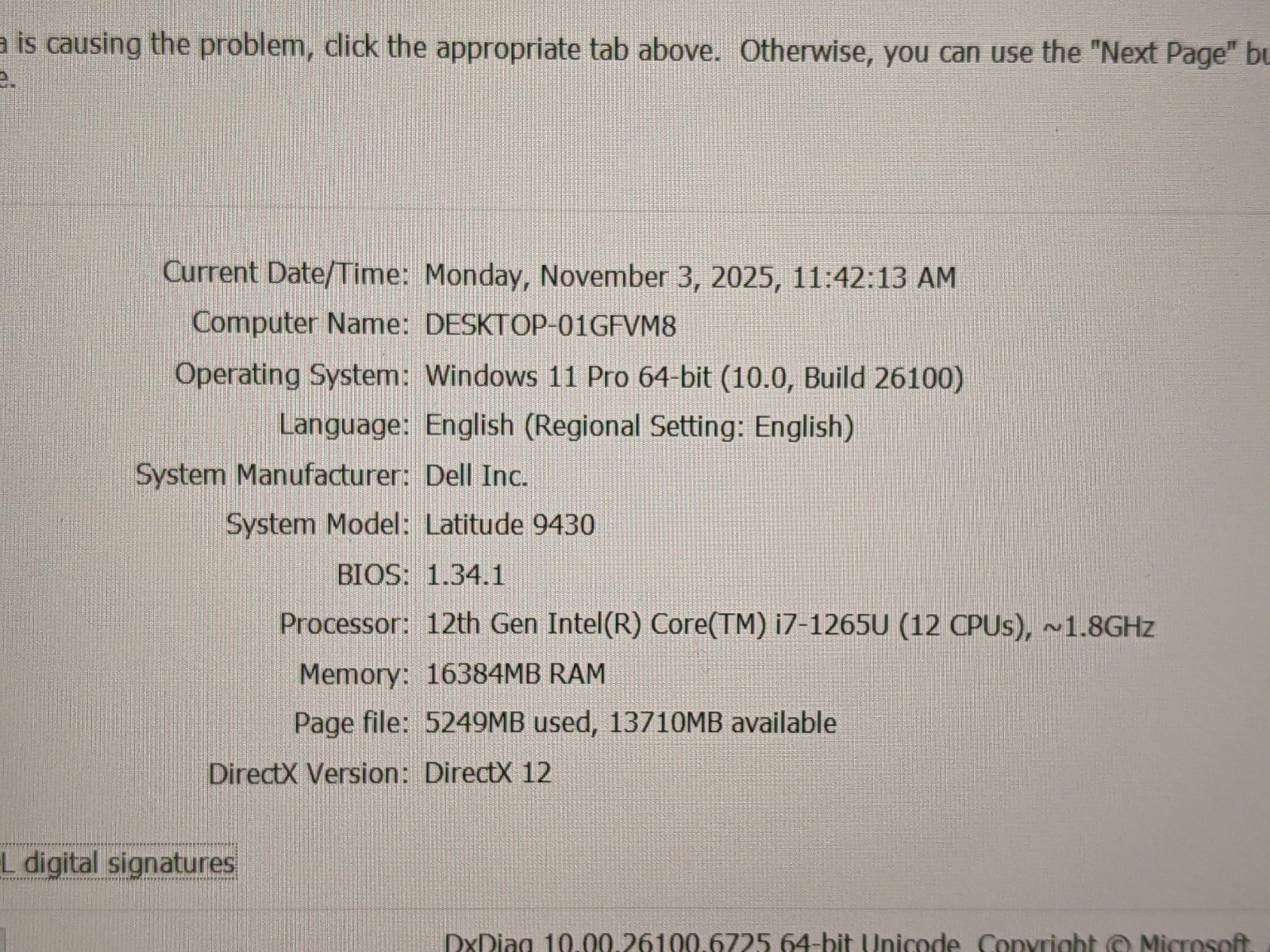 Dell Latitude 9430 14″WQXGA TOUCH vPRO i7-1265U 1.8GHz 16GB 512GB SSD W11Pro +PA