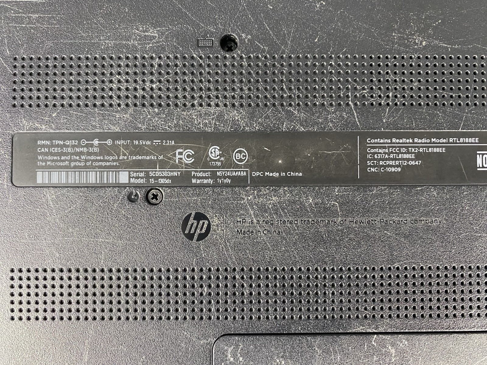 Lot of 3 Defective (AS-IS) Laptops/Lenovo 15IJL7/Acer N16Q15/HP 15-f305dx