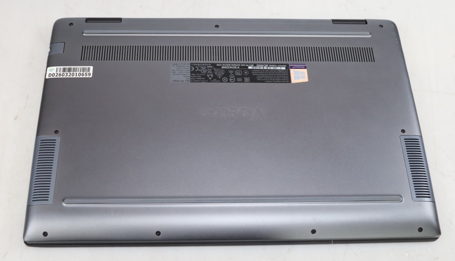 Dell Vostro 5590 15.6″ Intel i7-10510 16GB DDR4 NVIDIA MX250 No HDD BATT COA OS