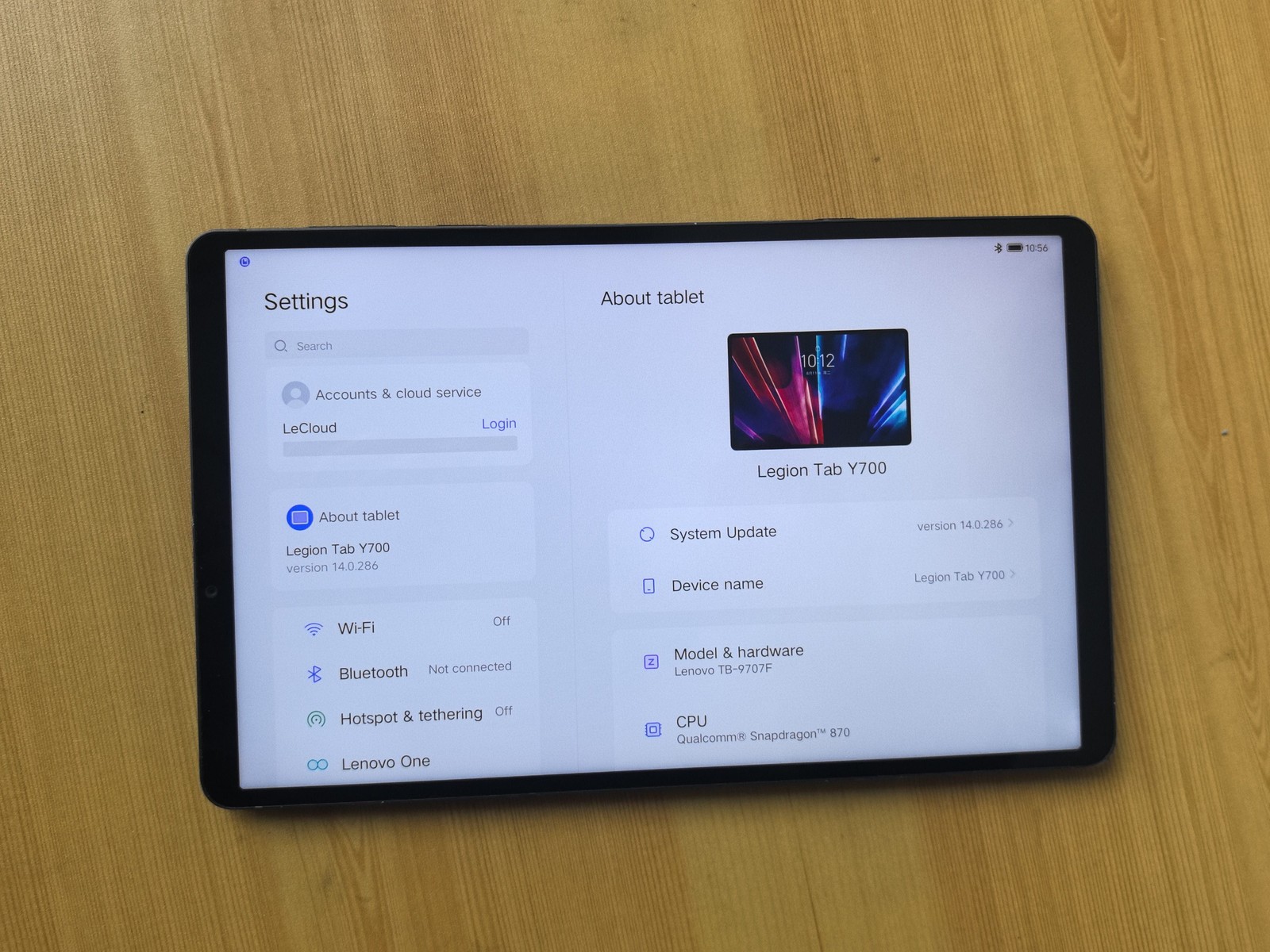 Lenovo Legion Y700 Snapdragon 870 WIFI 8.8” 13MP Android