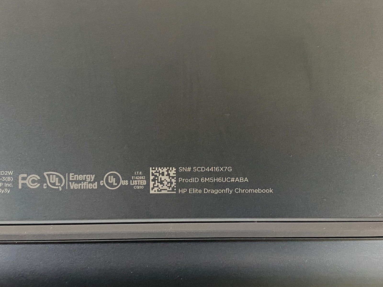 HP Elite Dragonfly Intel i7-1265U @4.80GHz 32GB RAM 16GB 13.5″ Touch Chromebook