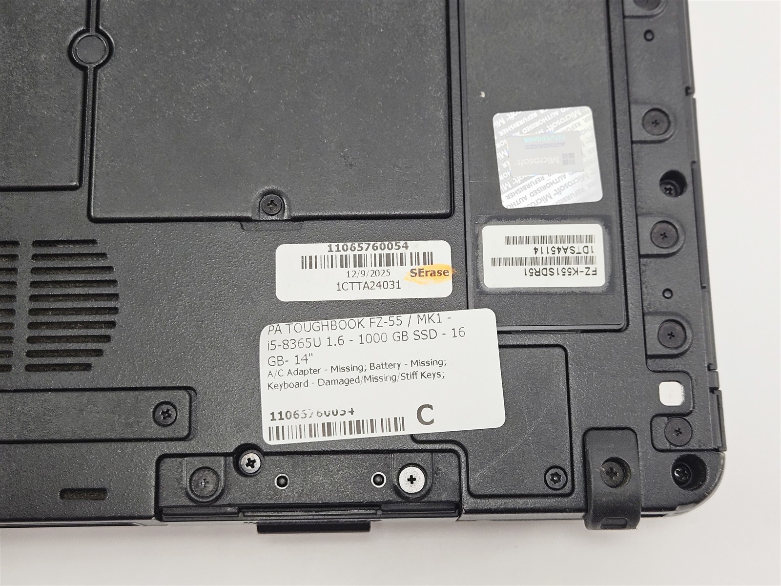 Panasonic Toughbook FZ-55 MK1 i5-8365U 16GB 1TB SSD 14″ Semi Rugged Laptop