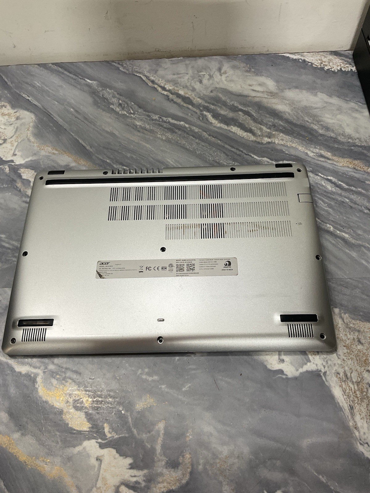 Acer Aspire 5 N19C3 15.6″ Ryzen 3 Radeon Graphics Laptop For Parts ONLY