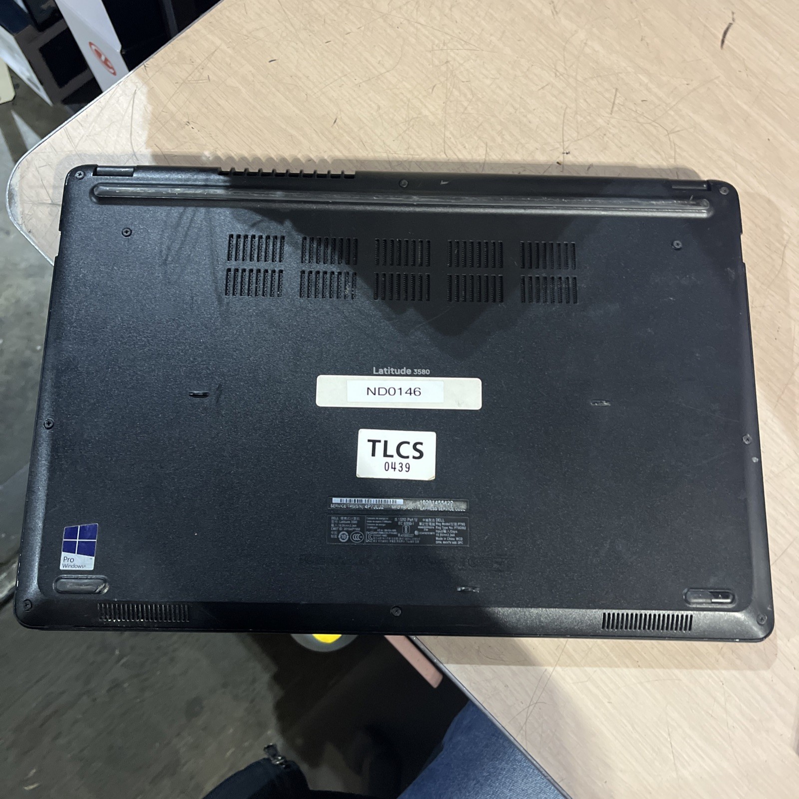 DELL LATITUDE 3580 INTEL CORE I7-7500U 2.70GHZ 8GB RAM NO HD