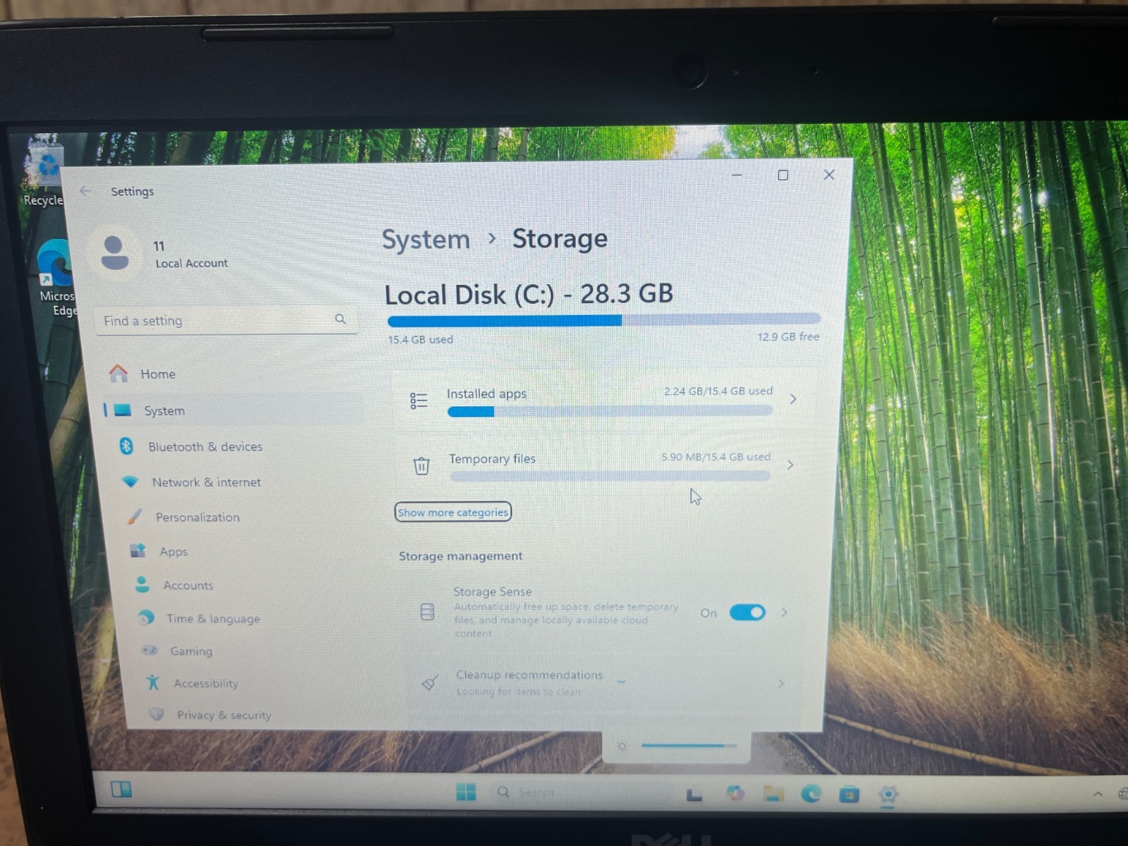 Dell Inspiron 11 3180 AMD A6-9220e @ 1.6GHz 4GB RAM 32GB Windows 11 Laptop