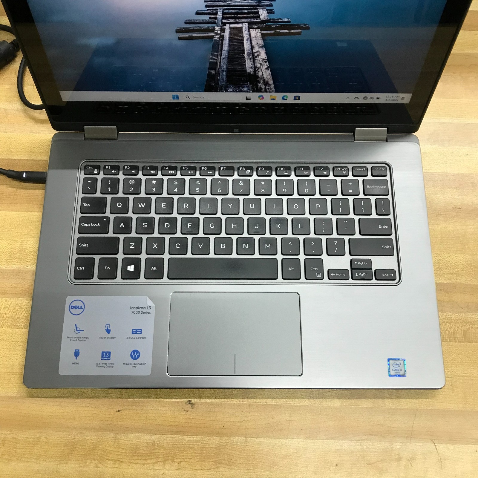 Dell Inspiron 13-7353 2-in-1 13.3″ Touch i7-6500U 8GB RAM 256GB SSD (Windows 11)