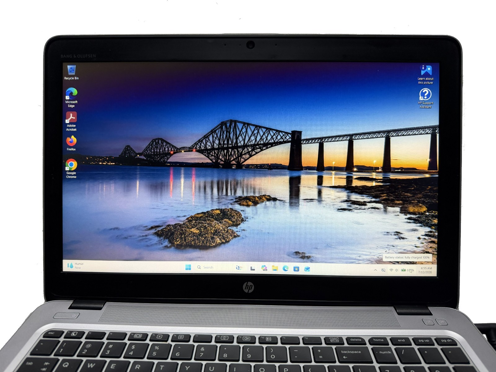 HP EliteBook 850 G3 i5-6300u 2.4GHz 6th GEN 16GB RAM 256GB SSD Win 11 Pro 25H2