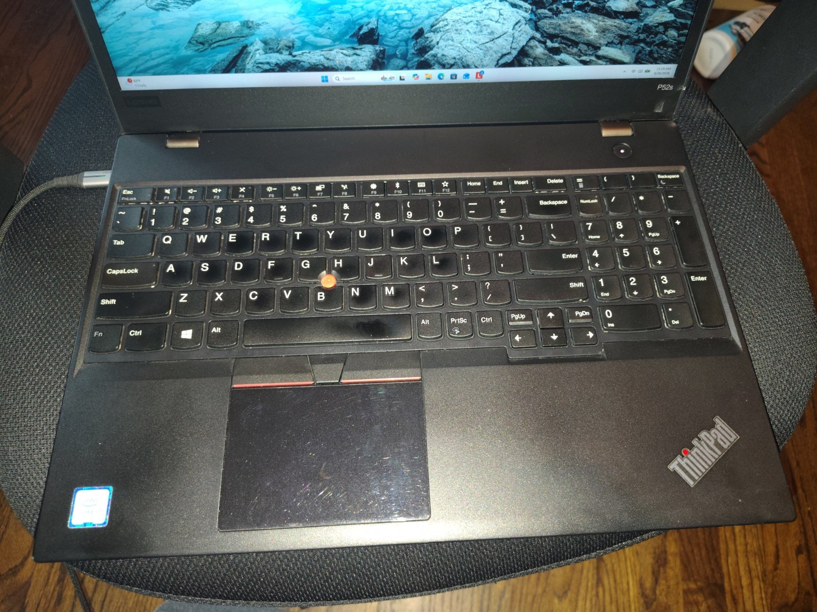 Lenovo ThinkPad P52s 15.6″ i7-8650u 256GB SSD 8GB RAM Win11 NVIDIA OFFICE 2024