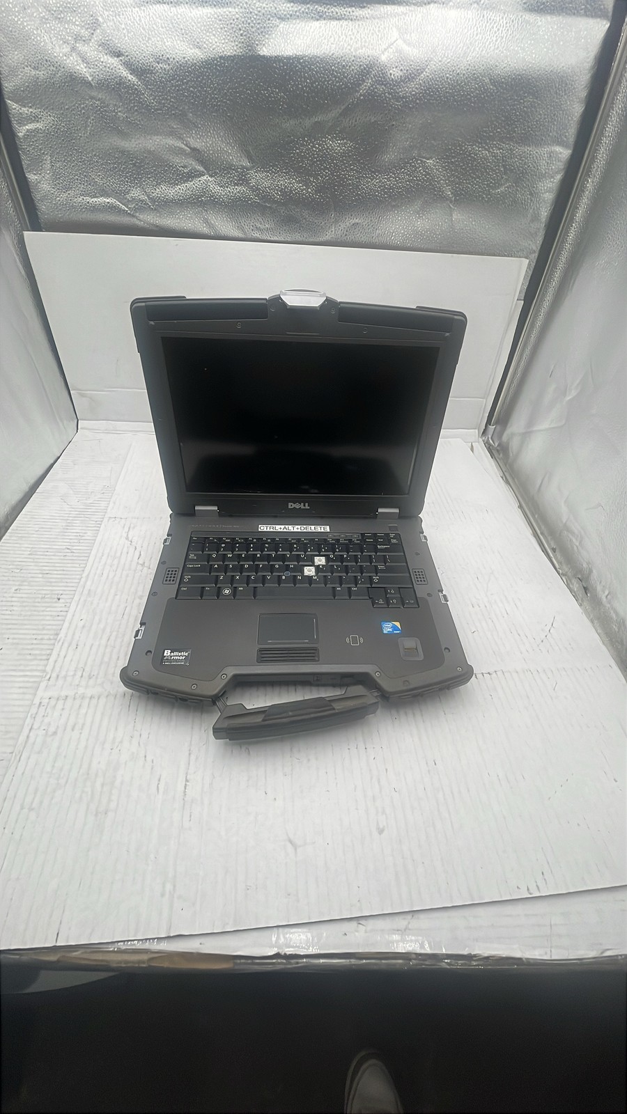 Dell Latitude E6400 XFR 55T7XL1 P02G Ballistic Armor Laptop No HDD