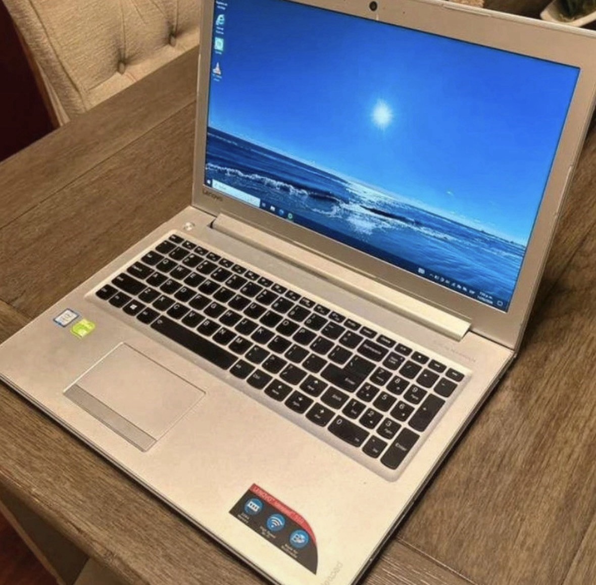 Lenovo Ideapad 510-15IKB i7-7500U 12GB 256GB SSD GT 940MX 15.6″ FHD Win10 Silver