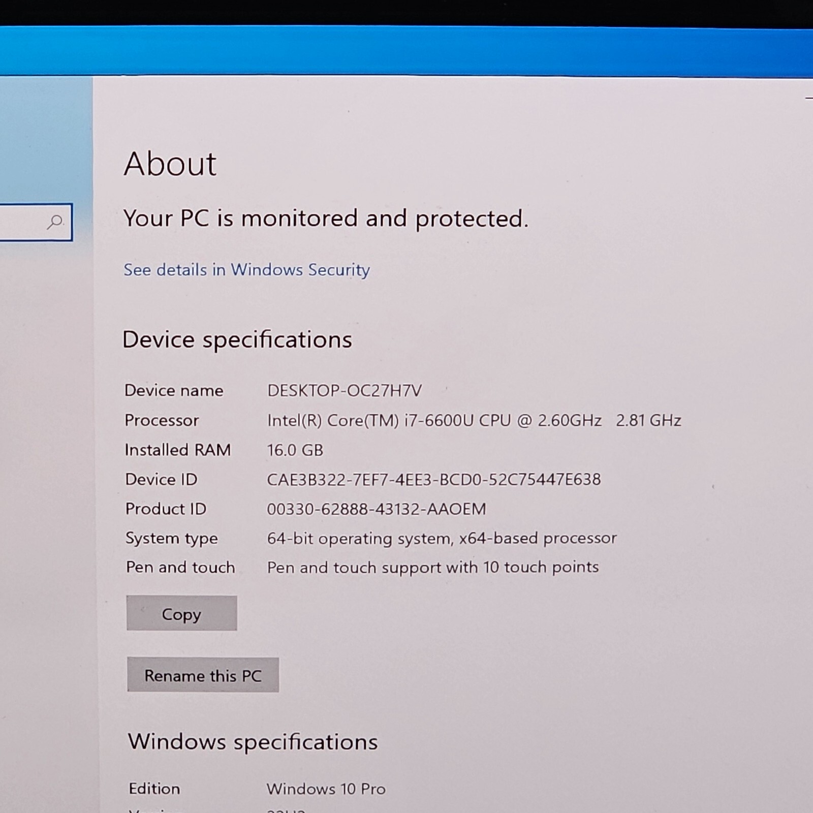 MISROSOFT SURFACE BOOK 1703 i7-6600U @ 2.60GHz 16GB RAM 512GB SSD WIN-10P *READ