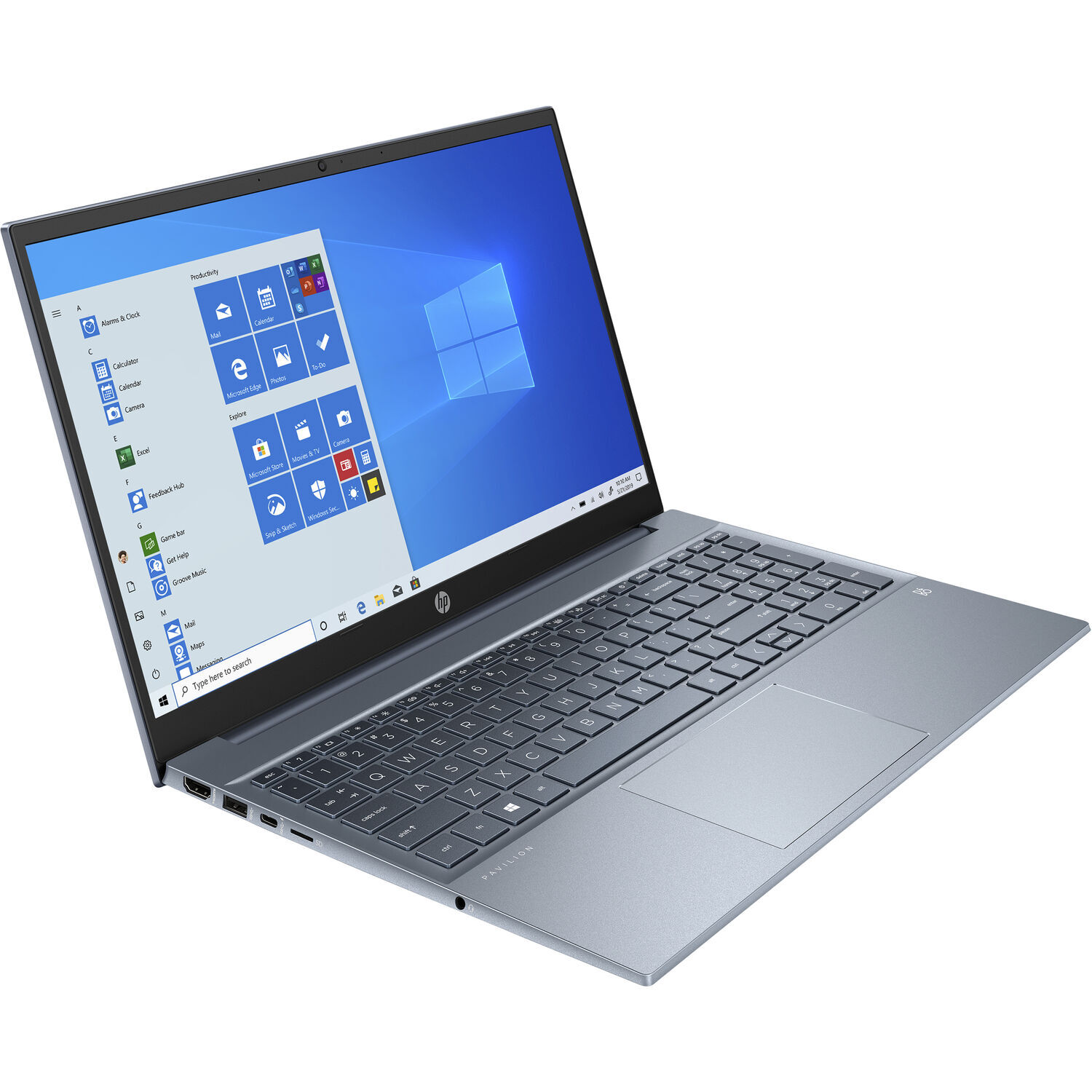 HP Pavillion i7-1065G7 Laptop 2TB SSD 32GB NVIDIA GeForce 4GB WIN 11 PRO