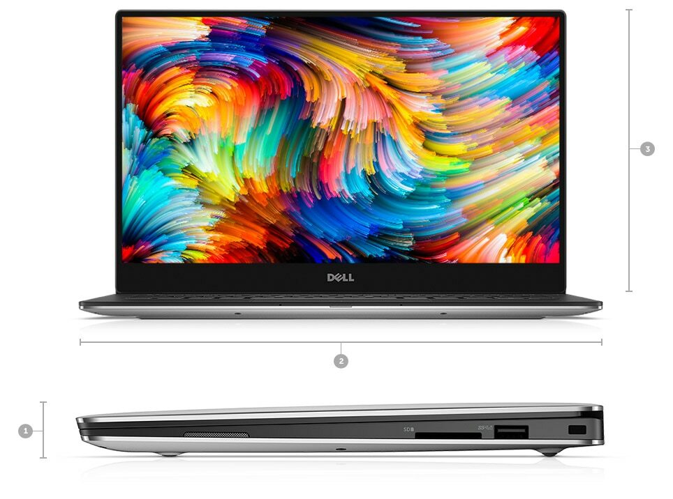 Dell XPS13 9370 Laptop Core i7 4K QHD+ 3200×1800 Touch 1TB 8GB Win10 XPS