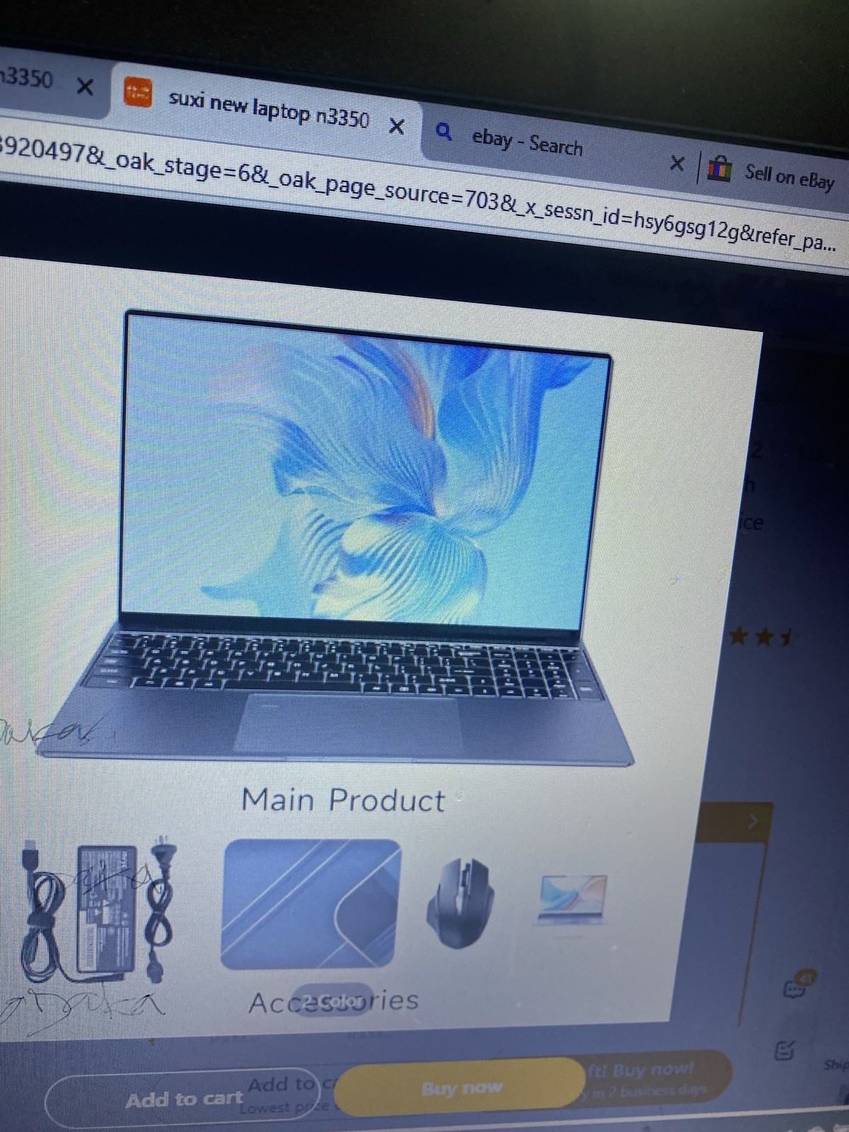 SUXI 14-in 8 gb ram 256 gb 5000mAh battery capacity Notebook New