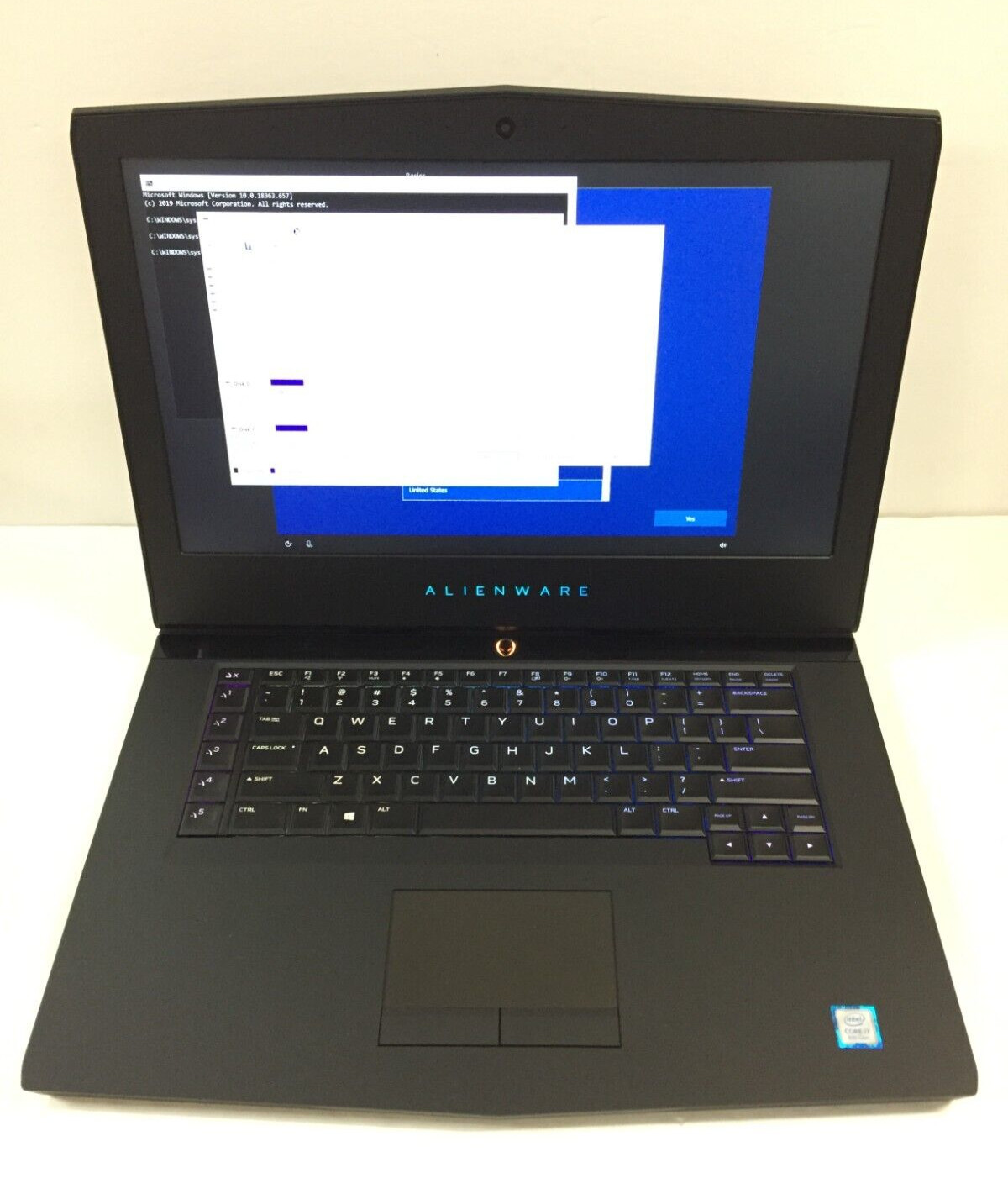 Dell Alienware 15 R4 Gaming Laptop/i7-8750H/16GB/1TB HDD+128GB SSD/GTX 1060 6GB