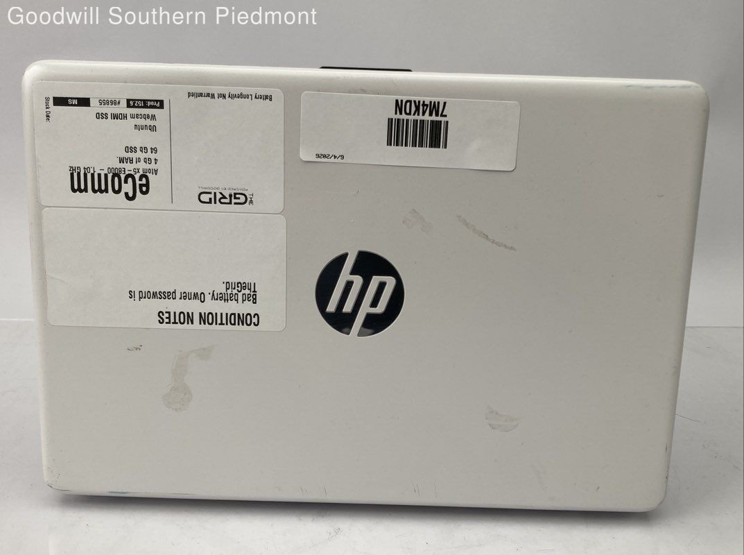 HP Stream Atom x5-E8000 1.04GHz 4Gb RAM 64Gb SSD – Tested