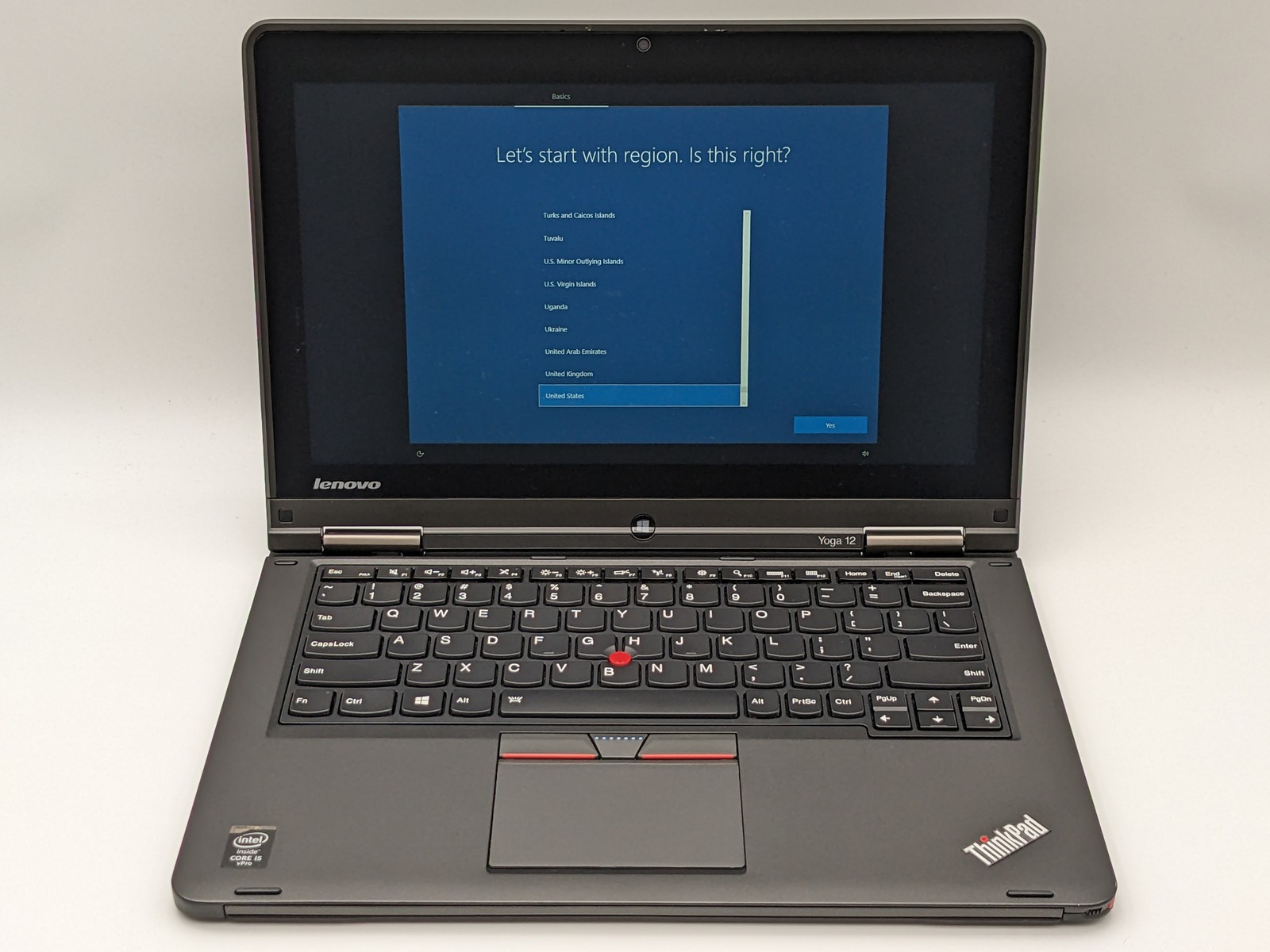 Lenovo ThinkPad Yoga 2-in-1 12″ FHD Touch I5-5300U 512GB 8GB W10P Backlit Stylus
