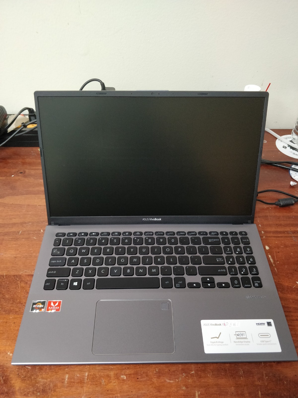 Asus VivoBook X512D AMD Ryzen 7 3700U 8GB RAM NO DRIVE PARTS 9006