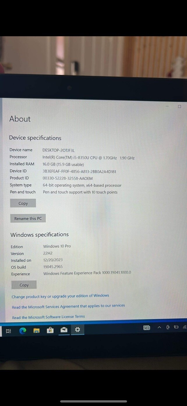 Dell Latitude 5290 2-in-1 tablet