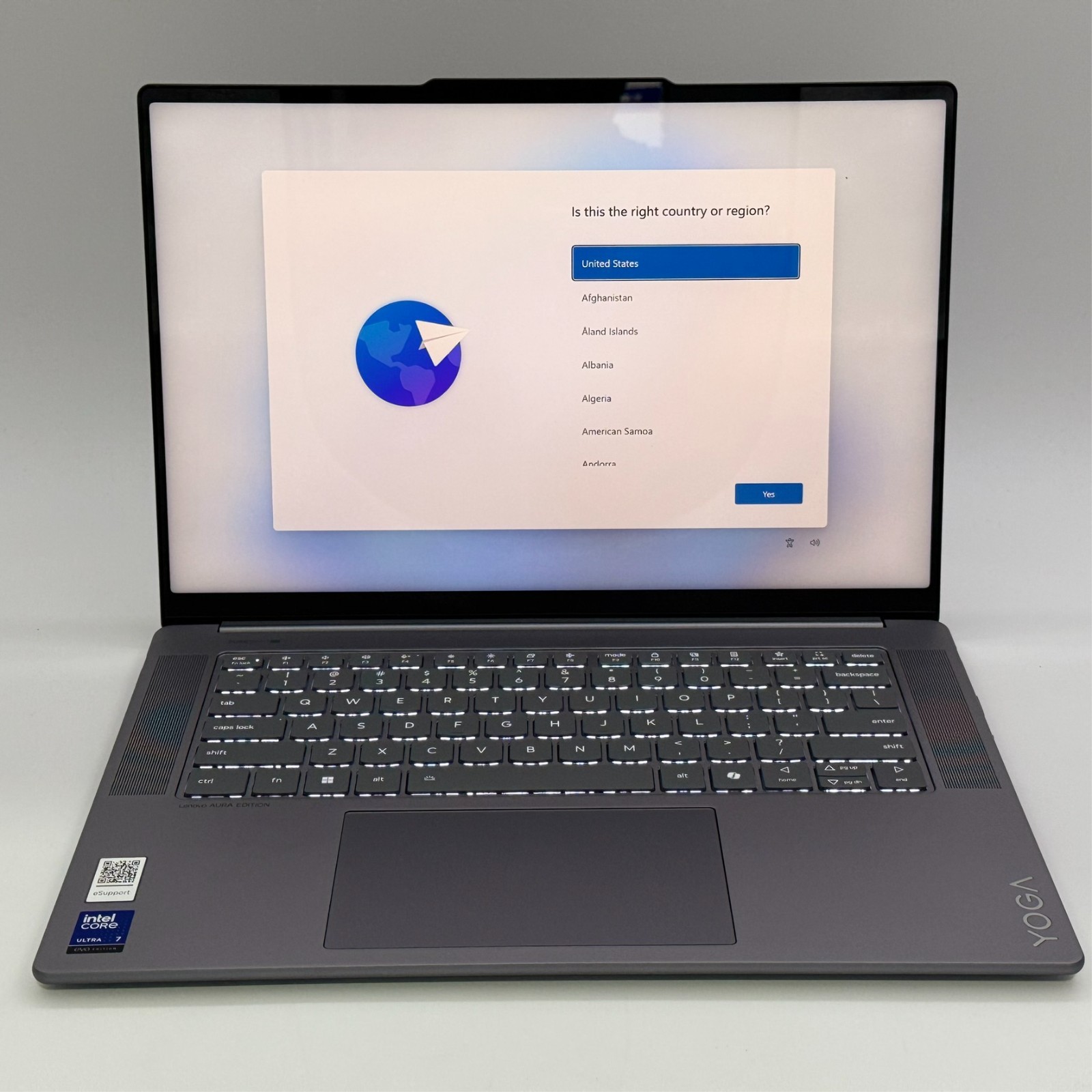 Lenovo Yoga Slim 7i Aura 15.3″ 3K 120Hz Touch Core Ultra 7 16GB 1TB Copilot+