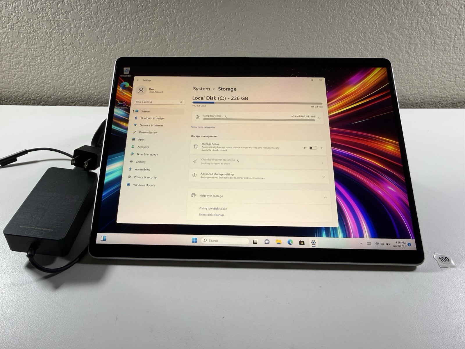 Microsoft Surface Pro 8 (1982) i5-1145G7 – 16GB RAM – 256GB 120Hz – Win 11 Pro