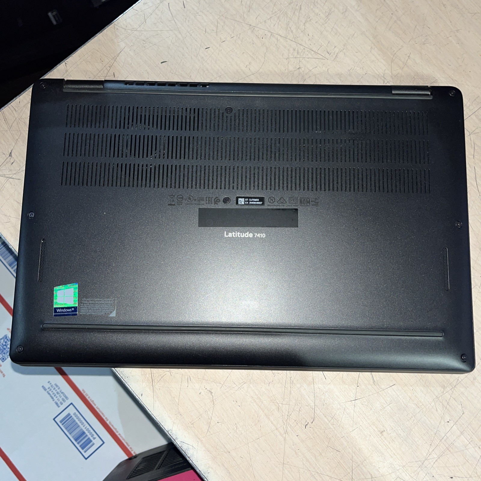 DELL LATITUDE 7410 INTEL CORE I5-10210U 1.60GHZ 8GB RAM NO HD
