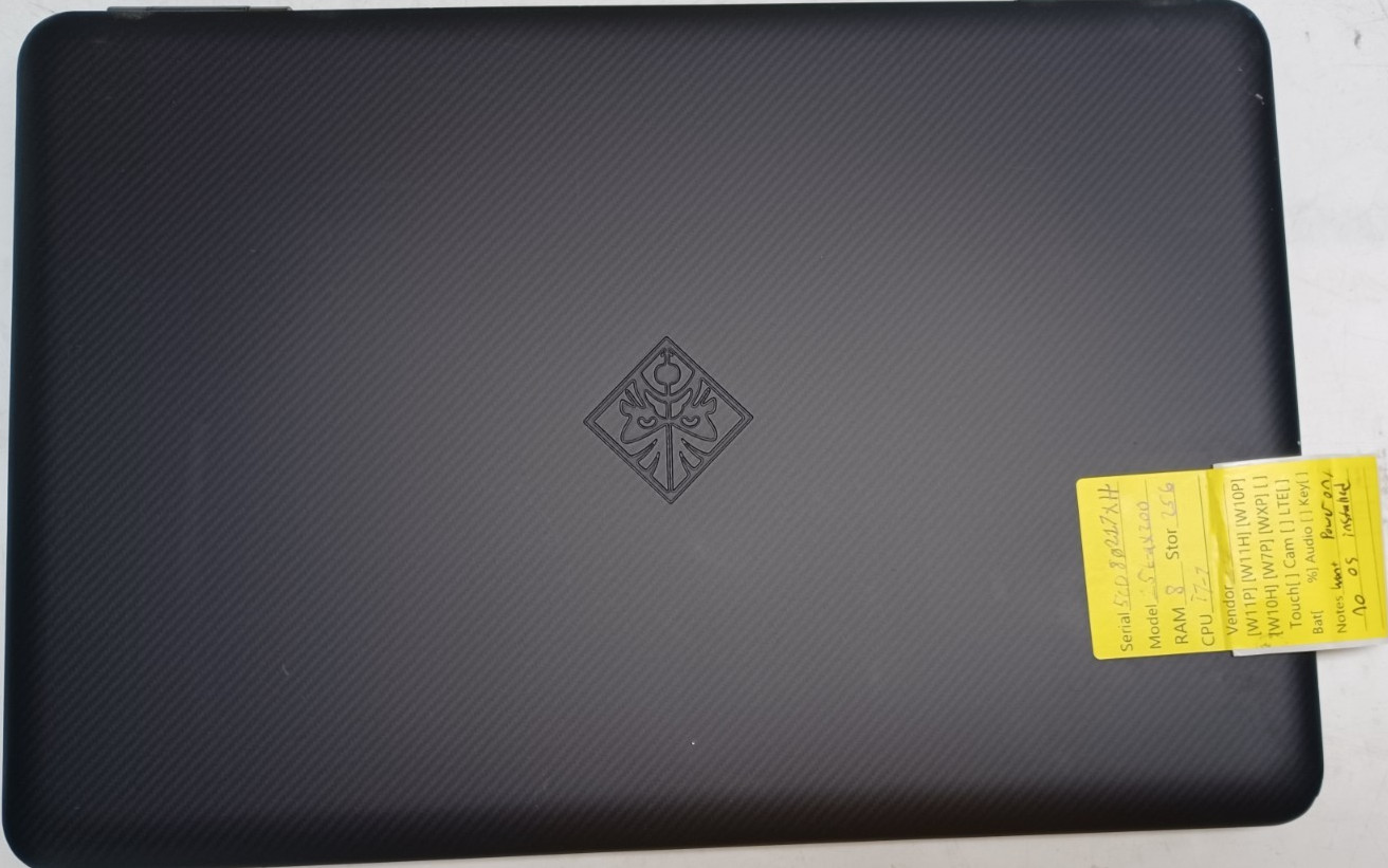 HP Omen 15-AX250WM Gaming Laptop i7-7700HQ GTX 1050 Ti 8GB RAM NO BOOT PARTS