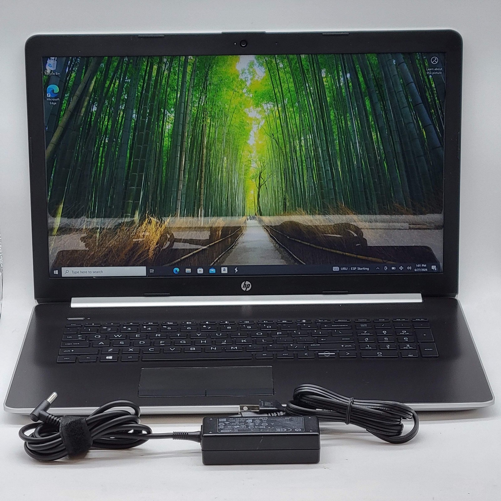 HP Laptop 17-ca0016ds 17″ A9-9425 3.1GHz 8GB RAM 256GB SSD