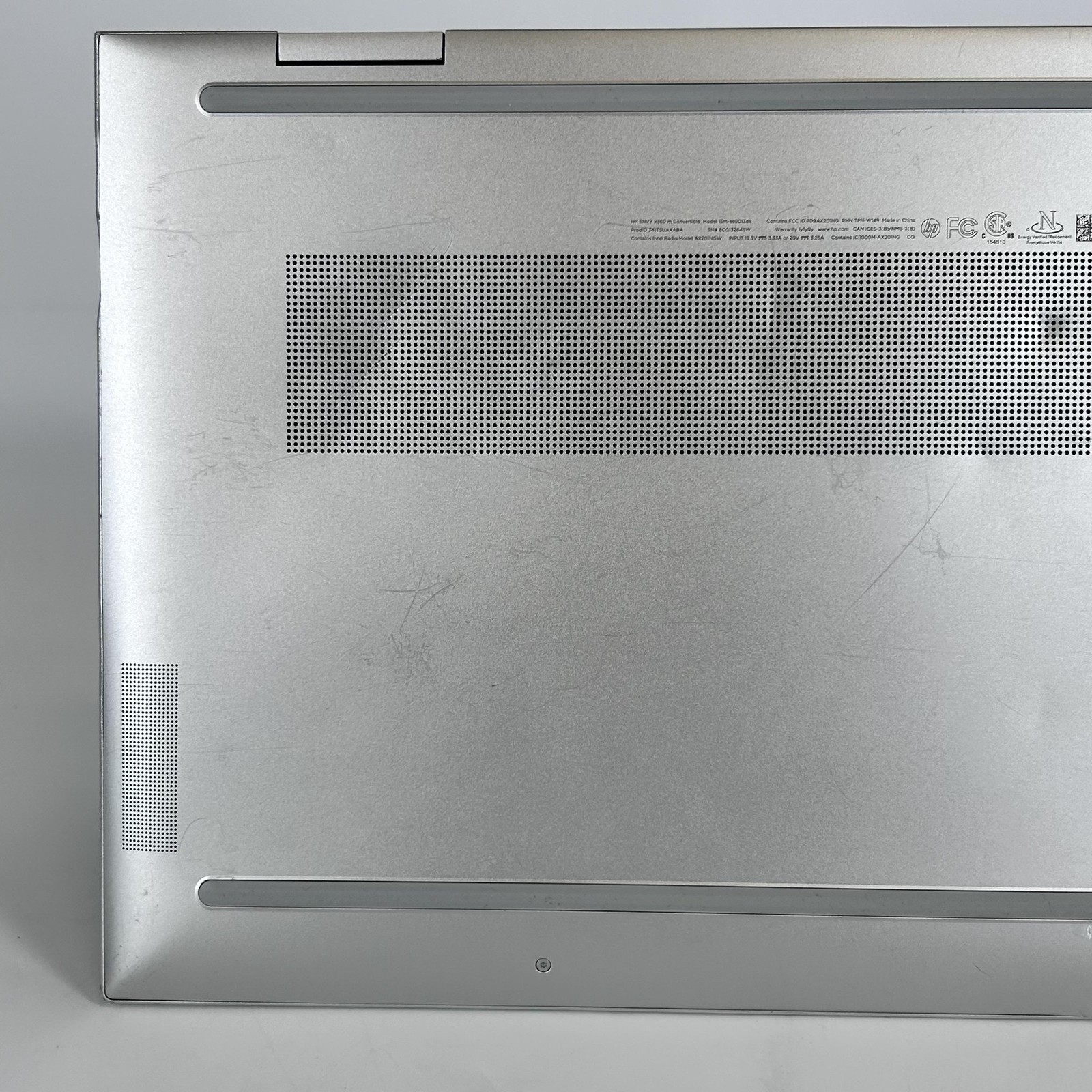 HP Envy x360 15.6 Silver FHD TOUCH i5-1135G7 2.40GHz 8GB 256GB SSD Bad Trackpad