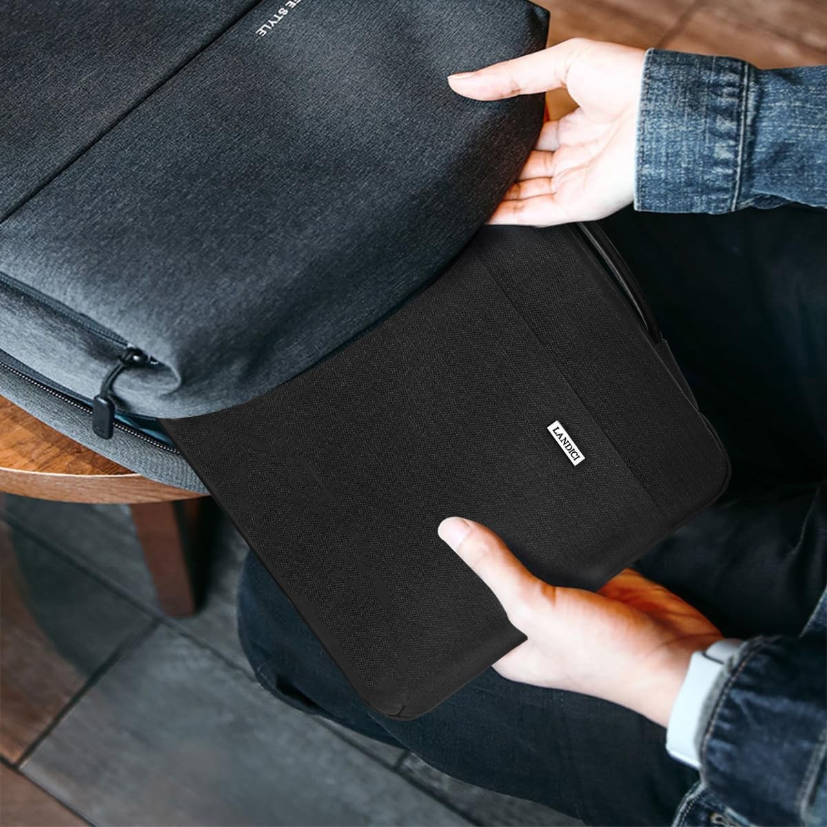 360° Laptop Sleeve Case 13 13.6 Inch Compatible with MacBook Air 13 M1/M2/M3/M4