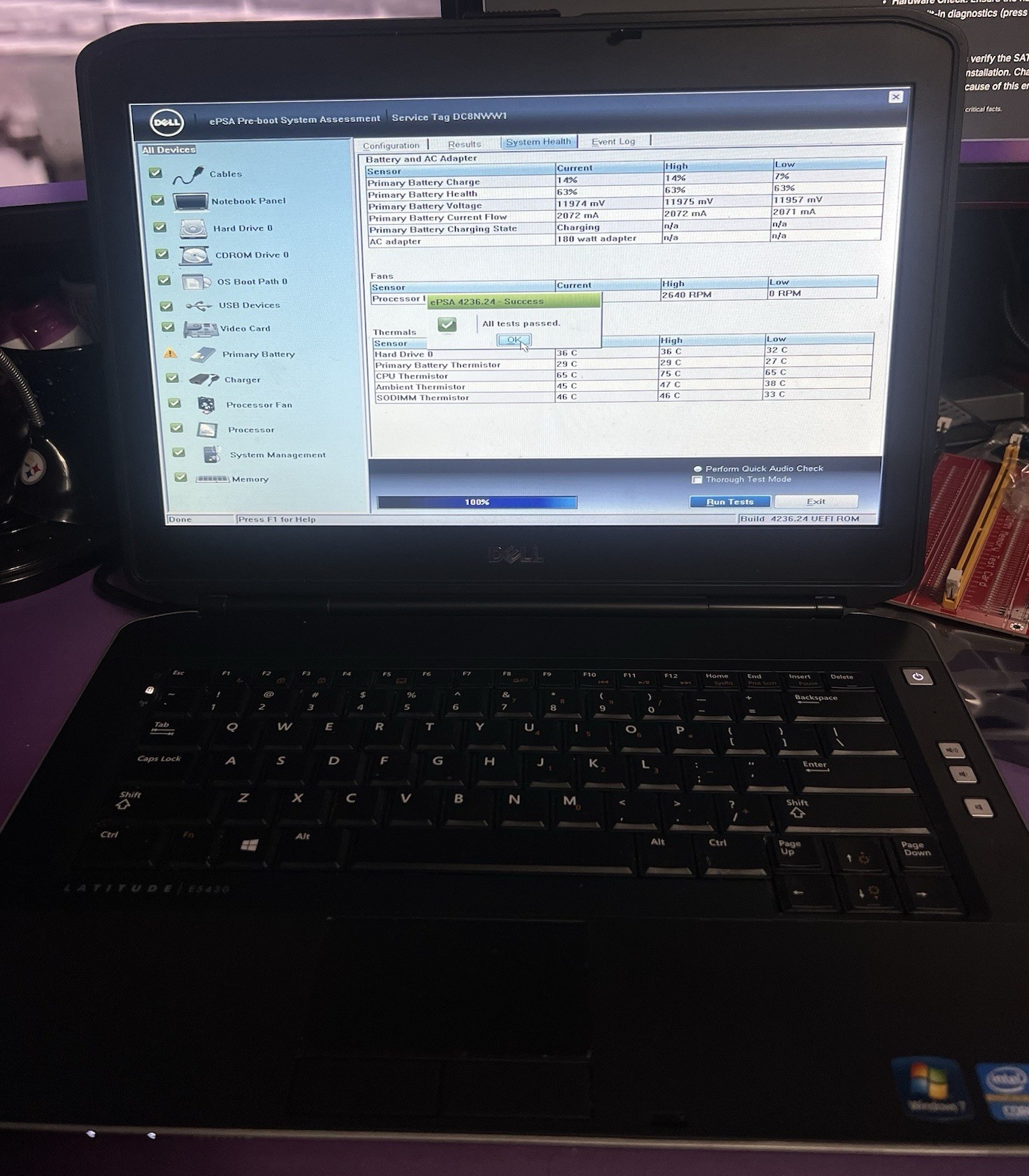 Dell Latitude E5430 Laptop 2.30 GHZ 4gb RAM Core I3 320 Gb HDD Windows 10 Pro
