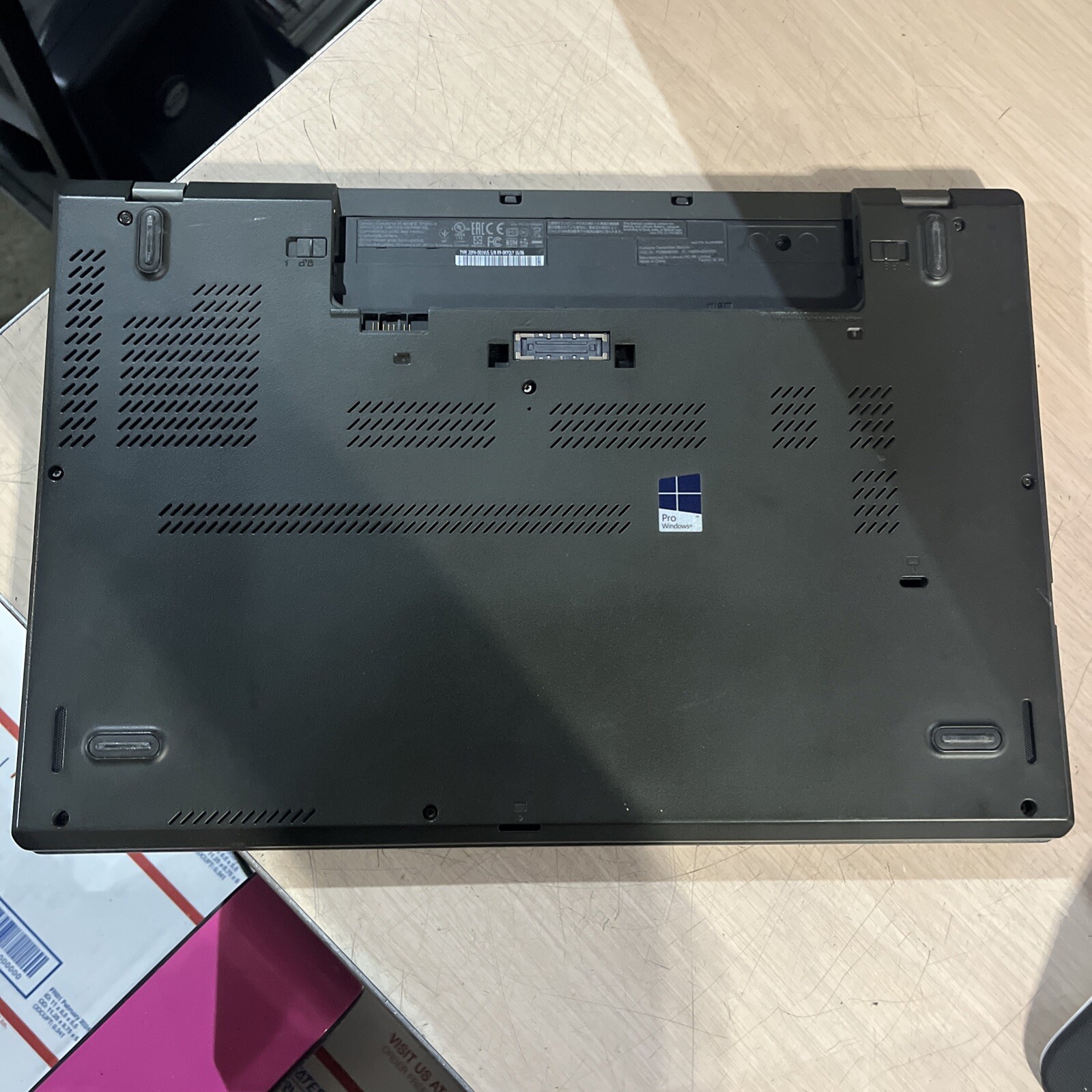 LENOVO THINKPAD T560 INTEL CORE I5 4GB RAM NO HD