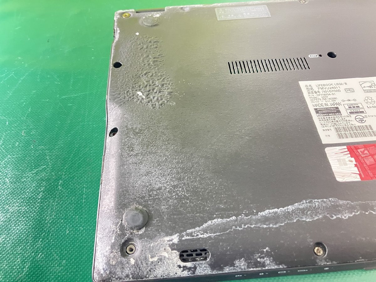 Fujitsu LIFEBOOK U939/B Screen bottom defective HDMI usable i5-8365U CPU SSD128G