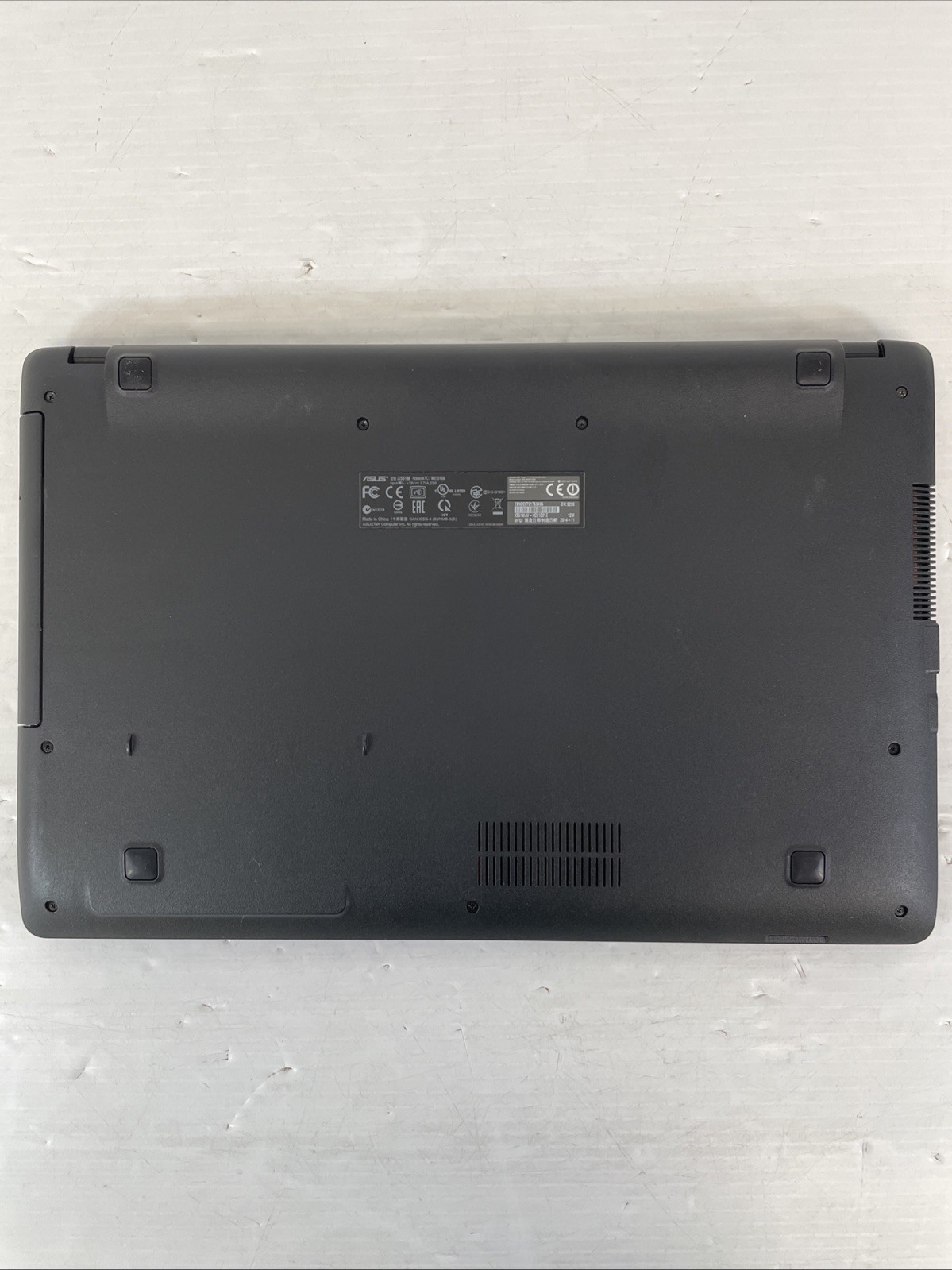 ASUS X551M 15.6″ Intel Celeron N2840 2.16GHz 4GB RAM 120GB HDD Windows 10