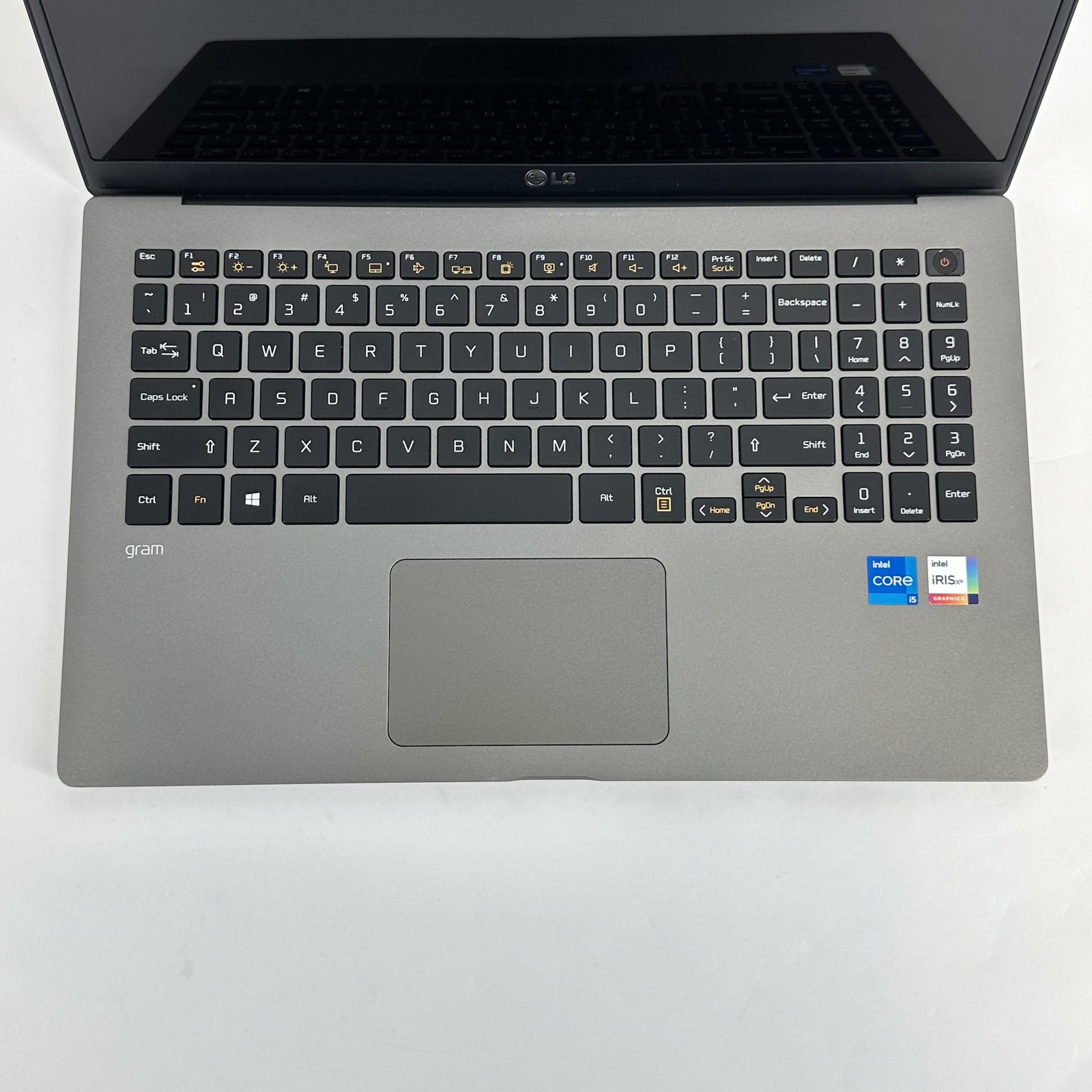 LG Gram 15 Gray FHD i5-1135G7 2.40GHz 16GB RAM 512GB SSD Split Frame
