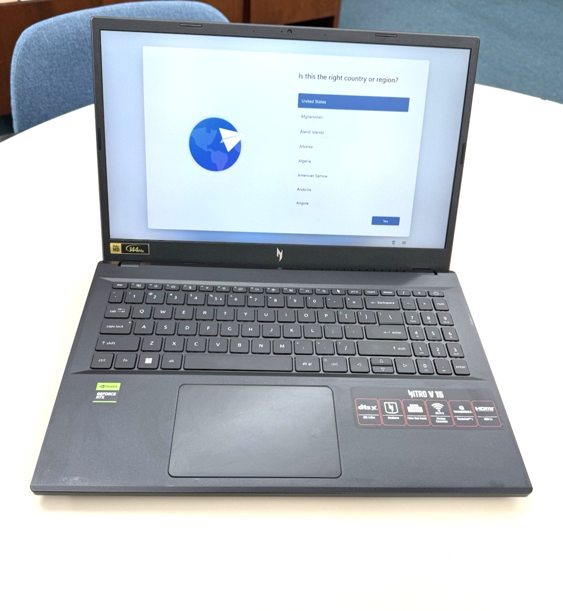 Acer Nitro V 15 Laptop – RTX 4050 – 16GB DDR5 – 512GB SSD – i5-13420H – WIN 11