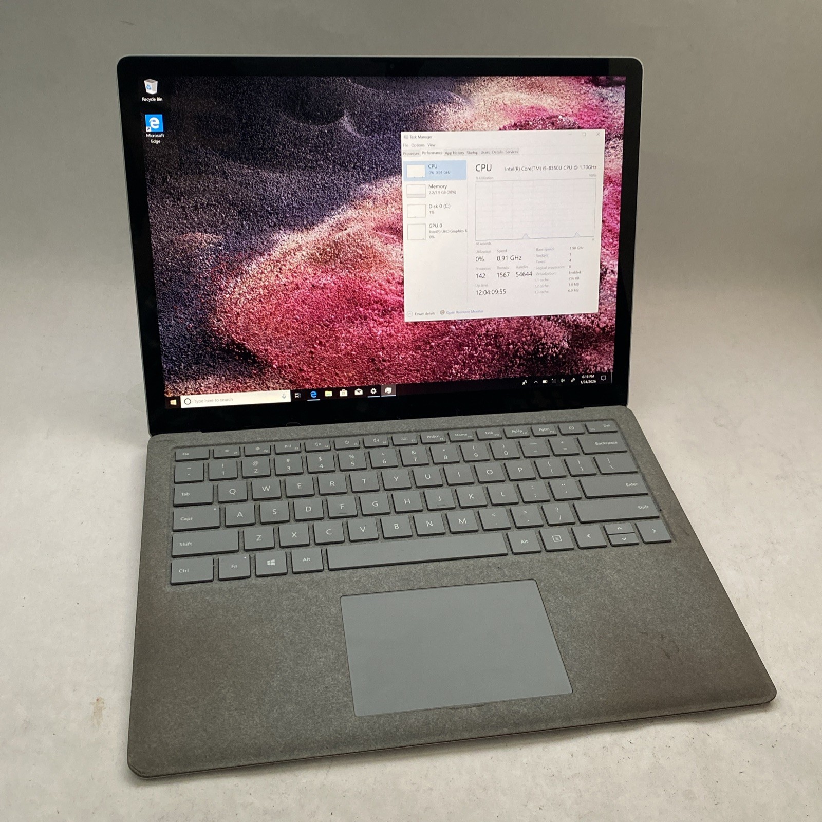 Microsoft Surface Laptop 2 1769 i5-8350U 8GB 256GB Platinum READ