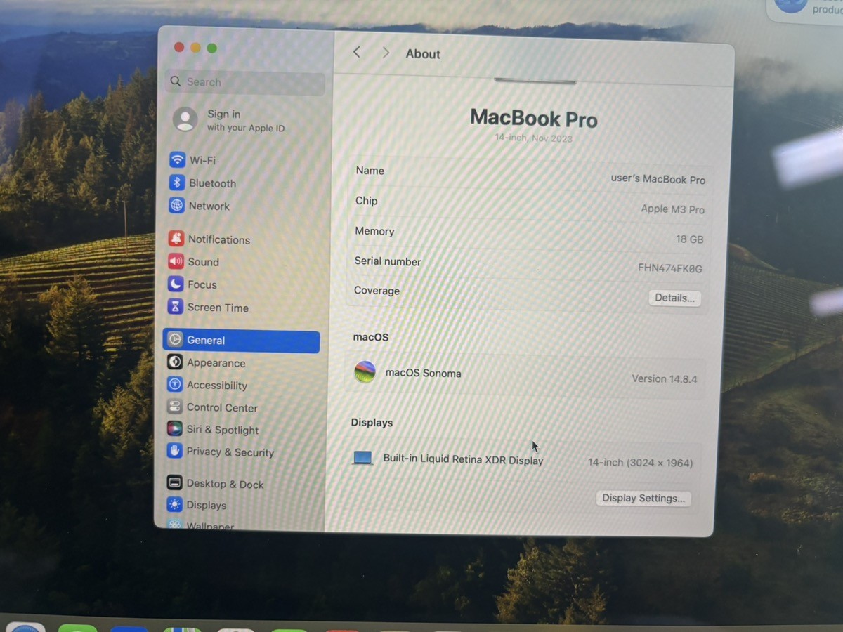 APPLE MACBOOK PRO A2992 (P11036172)