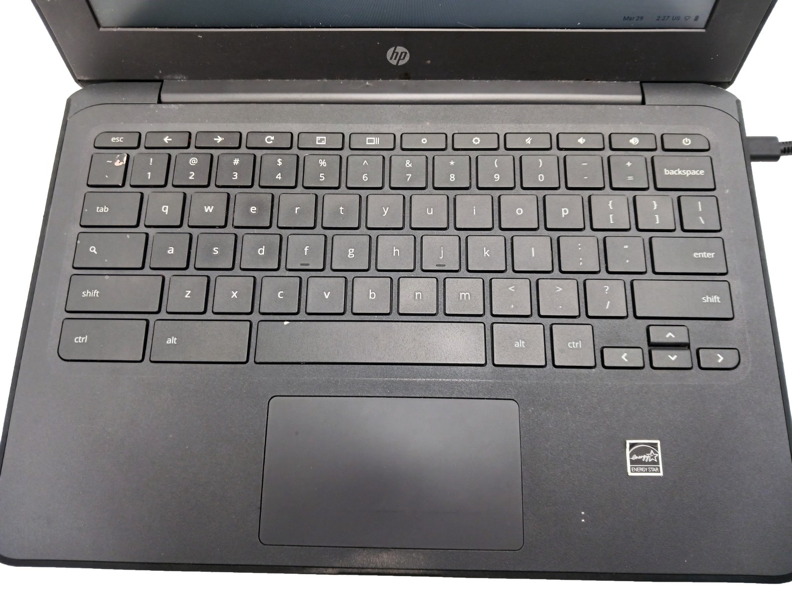 HP Chromebook 11A GG EE 11″ Chrome OS 4GB / 16GB SSD with Power Adapter – WORKS