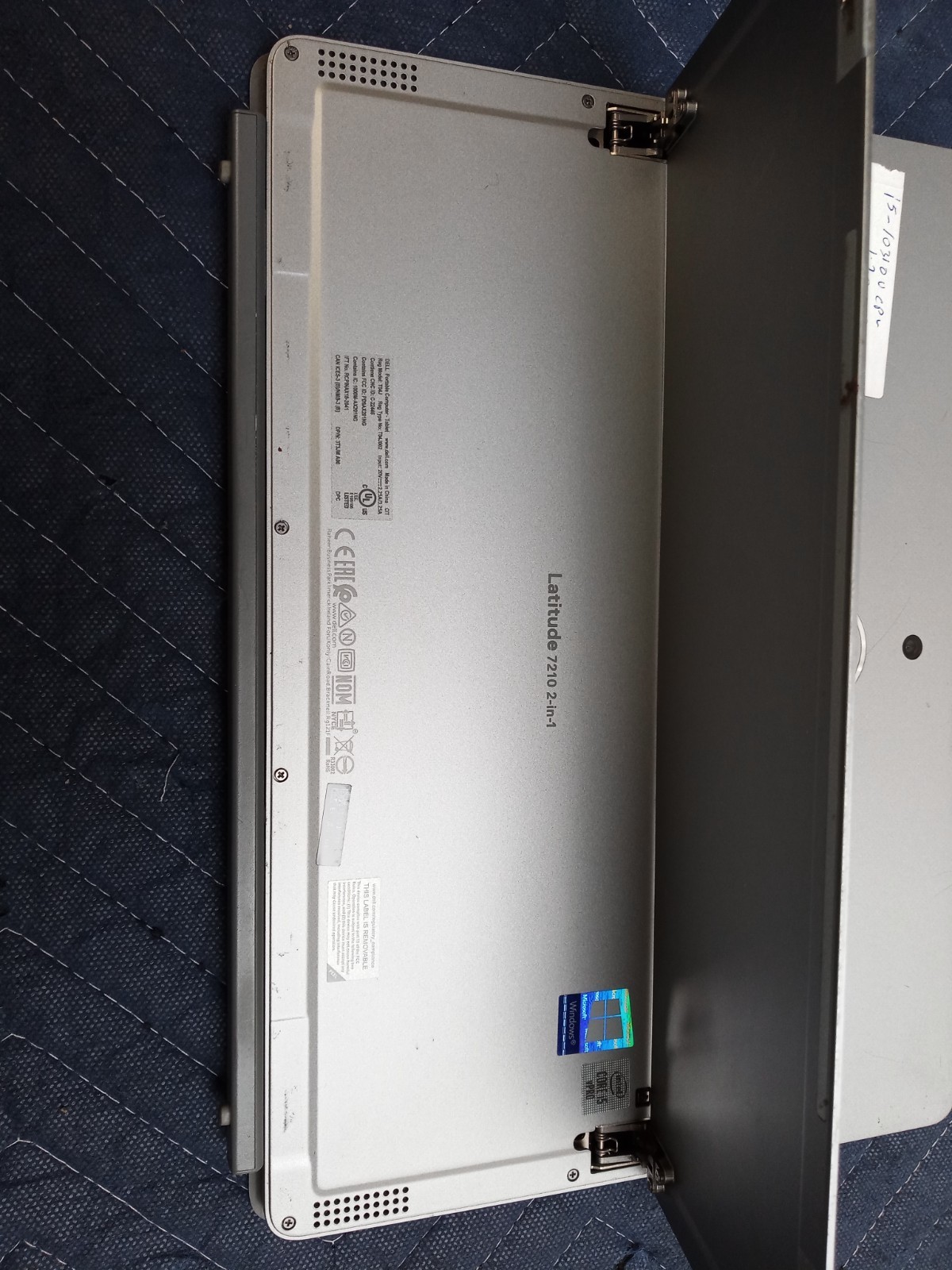 Dell Latitude 7210 2-in-1 | i5-10310U@1.7GHZ | 8GB RAM 128GB SSD Win 10P | READ