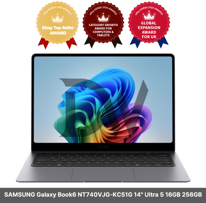 SAMSUNG Galaxy Book6 NT740VJG-KC51G 14″ Ultra 5 16GB 256GB SSD Win11