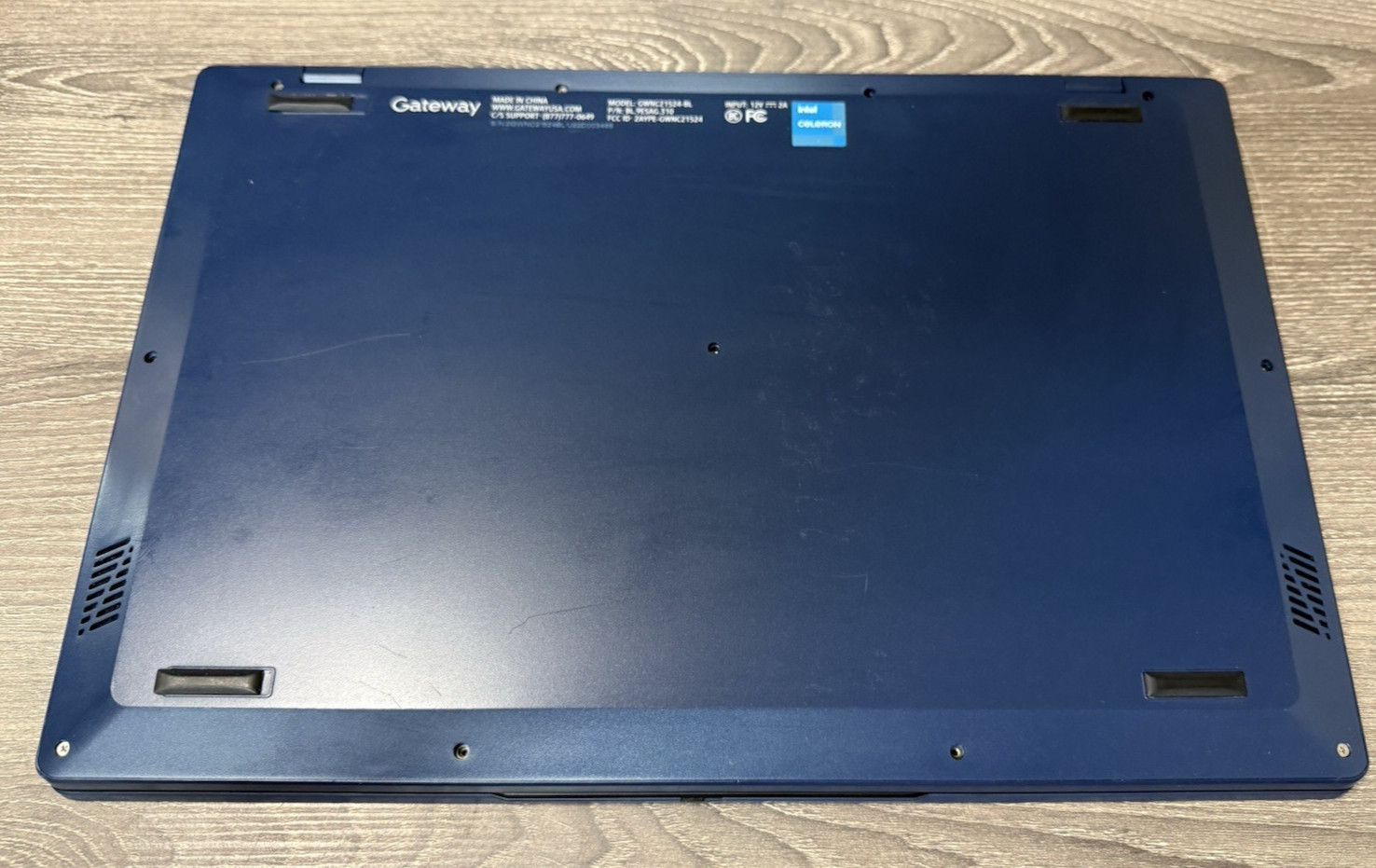 Gateway GWNC21524-BL 15.6″ HD Celeron N4020 1.1GHz Intel AS IS NEEDS REPAIR (G1)