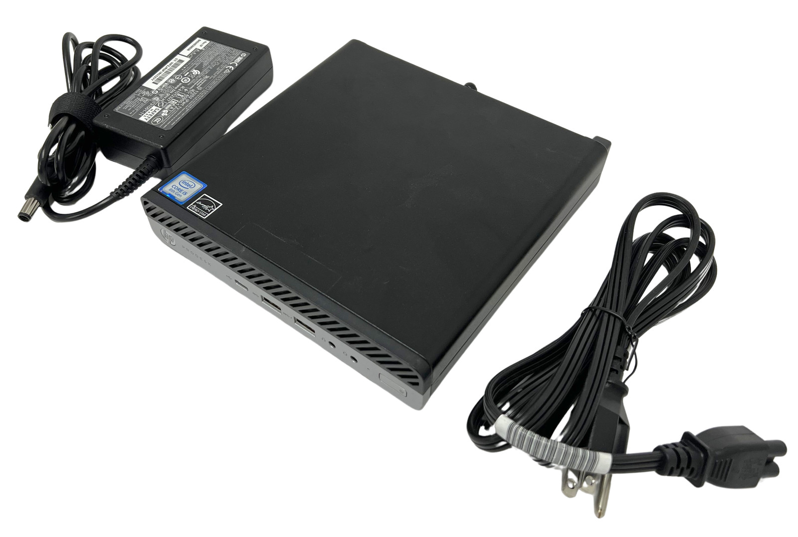 HP ProDesk 600 G4 MiniPC i5-8500 8GB 256SSD W/AC Adapter 4FZ41UT