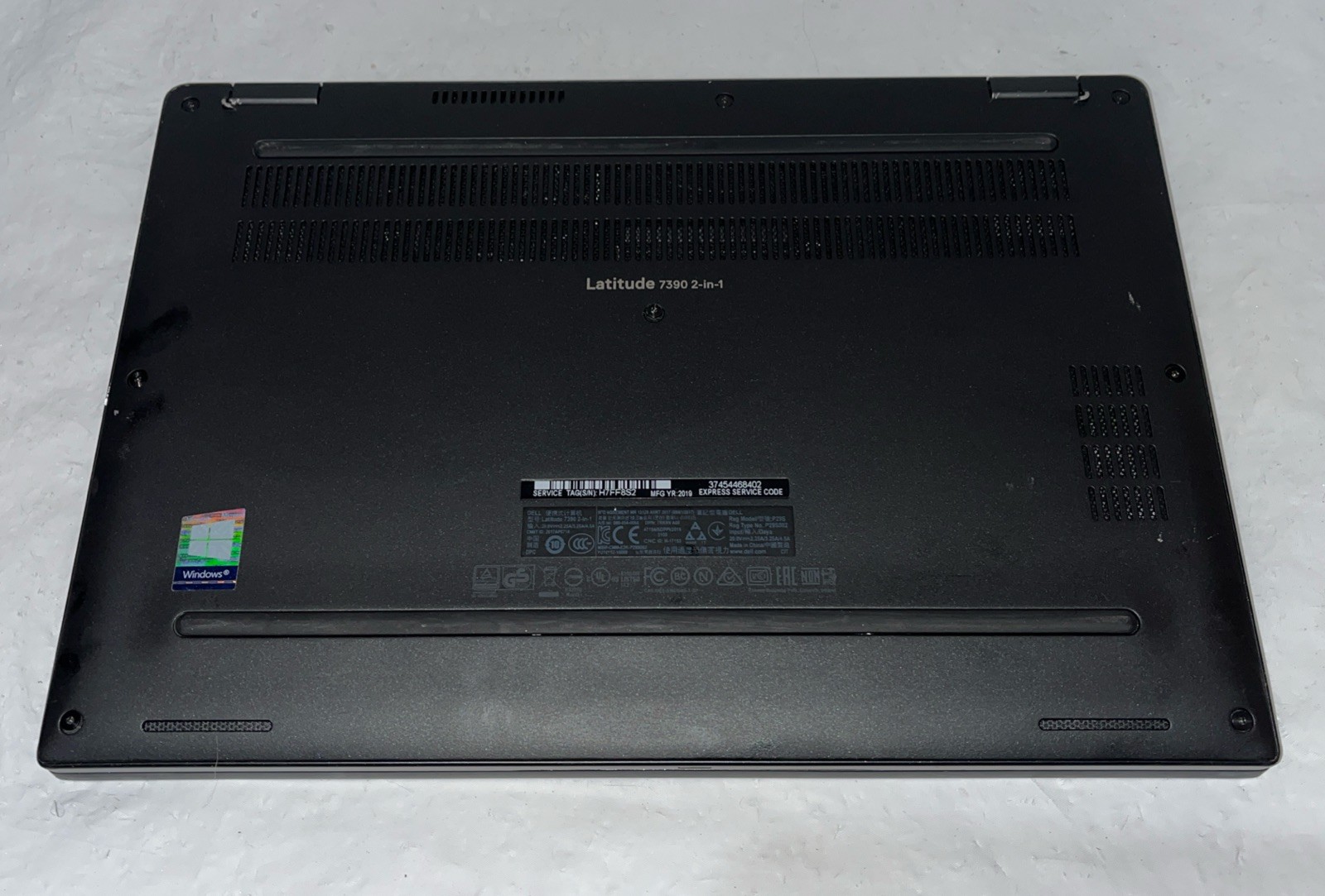 Dell Latitude 7390 2-in-1 13.3″ i7-8650U@1.9GHz, 16GB RAM, 256GB M2, W11P *READ*