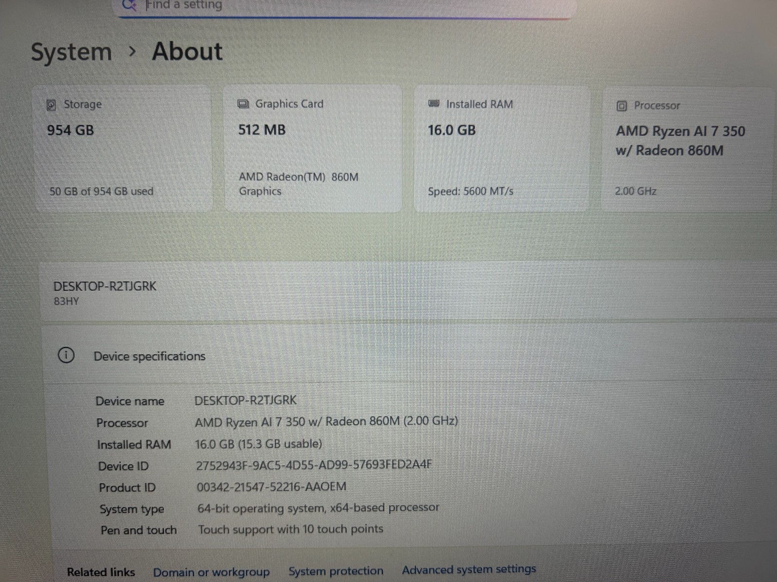 LENOVO IdeaPad 5 2-in-1 16AKP10, AMD Ryzen AI 7 350, 16 GB RAM, 1 TB NVMe SSD