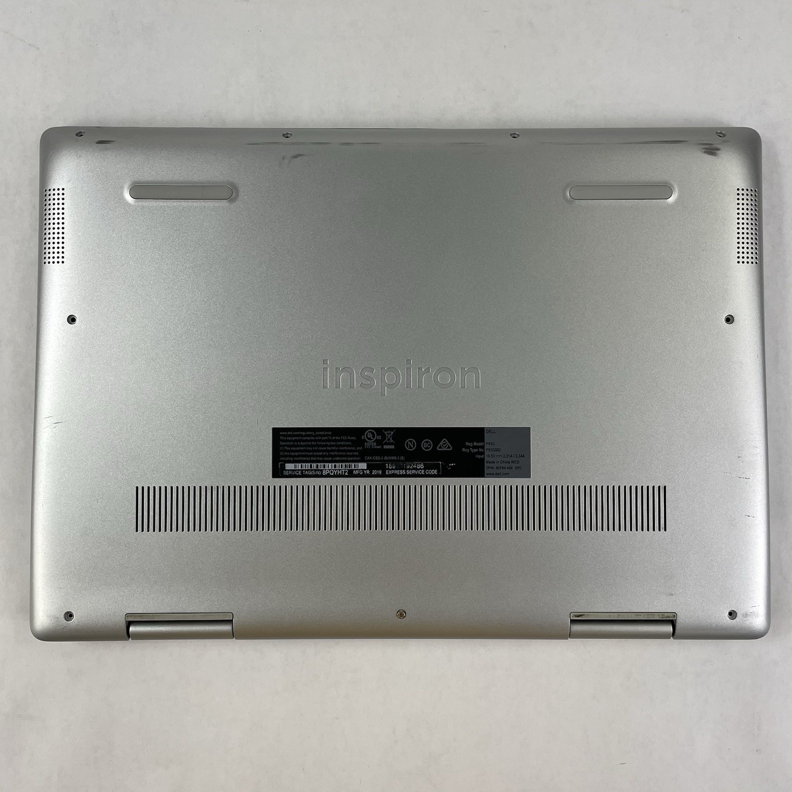 Dell Inspiron 5485 201 14″ Ryzen 5 3500U 3.7GHz 8GB RAM No SSD/OS/AC/Batt – READ